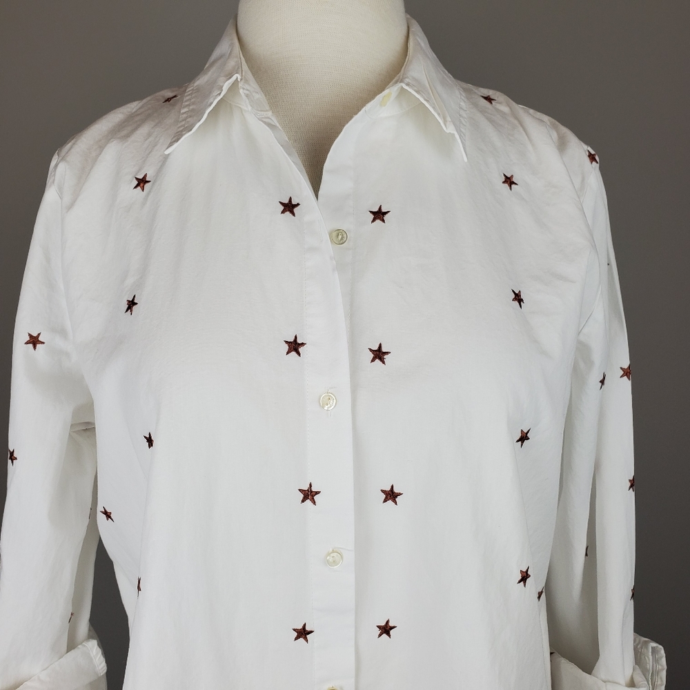 Scotch & Soda Embroidered Star Shirt